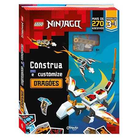 Lego Ninjago Construa e Customize: Dragoes: Volume