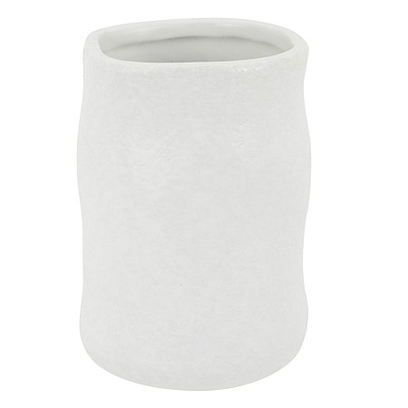 Porta Objetos em Cerâmica Branco
