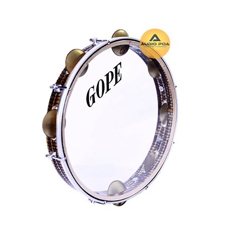 PANDEIRO 12 GOPE 647CS CRISTAL SKIN SUPER LEVE