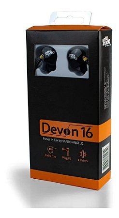 FONE IN EAR SANTO ANGELO DEVON16 DINAMICO