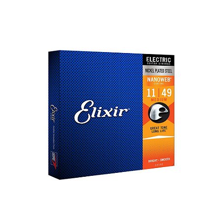 ENCORDOAMENTO GUITARRA 011 ELIXIR MEDIUM 3217