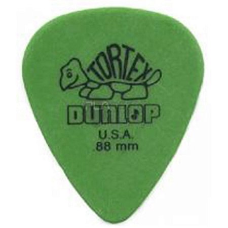 PALHETA DUNLOP TORTEX STD PK VERDE 418R0.88MM 1344