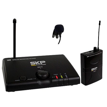 TRANSMISSOR LAPELA SKP UHF MINI-III