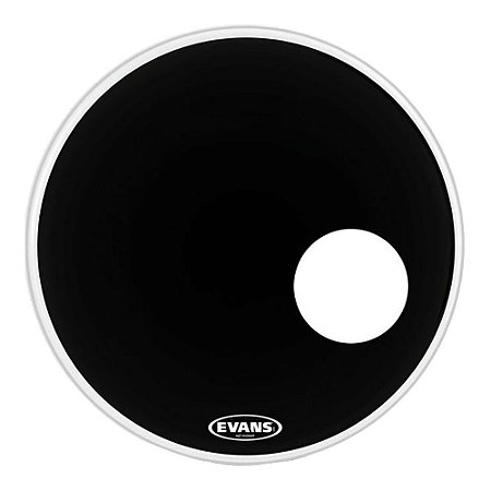 PELE RESPOSTA 20 EVANS *BD20RBEQ3* RESONANT BLACK