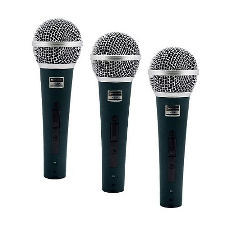 MICROFONE MAO TRIPLO KADOSH K58P