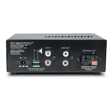 AMPLIFICADOR FRAHM SLIM 1000 LA G5 40W
