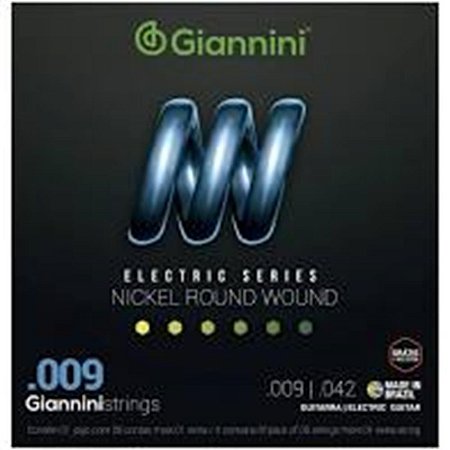 ENCORDOAMENTO GUITARRA 009 GIANNINI GEEGST9