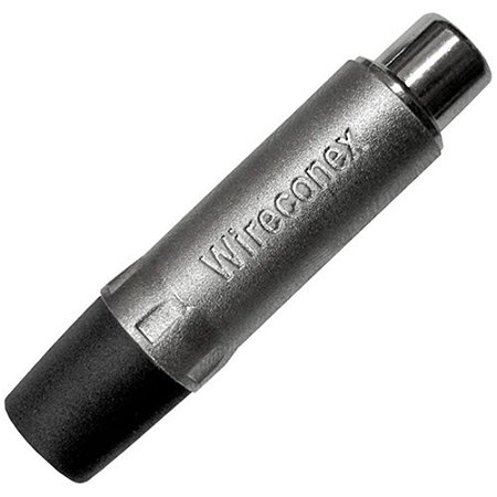 PLUG RCA FEMEA WIRECONEX WC1222FLBKNI