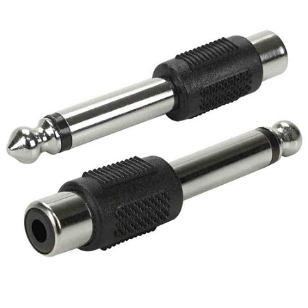 ADAPTADOR P10 MACHO MONO P/RCA FEMEA MXT 641237