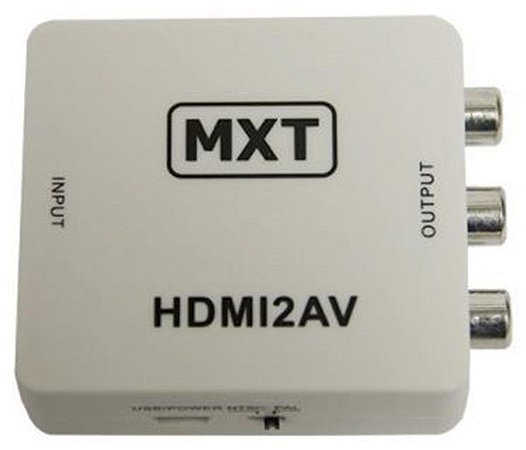 CONVERSOR MXT ENTRADA HDMI PARA SAIDA AV AUDIO 12107