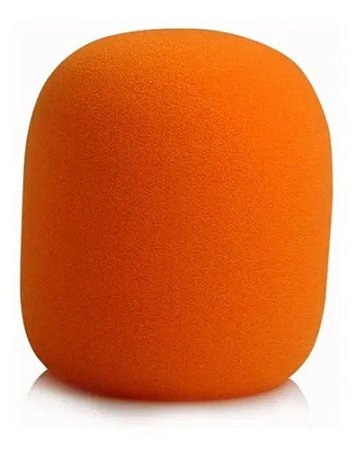 ESPUMA MICROFONE ARTIKA AK017LR SM58 LARANJA
