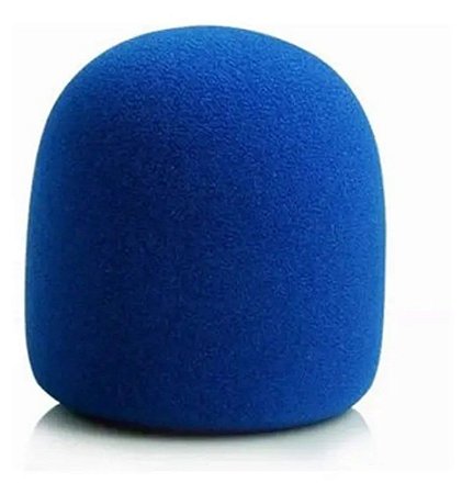 ESPUMA MICROFONE ARTIKA AK017AZ SM58 AZUL