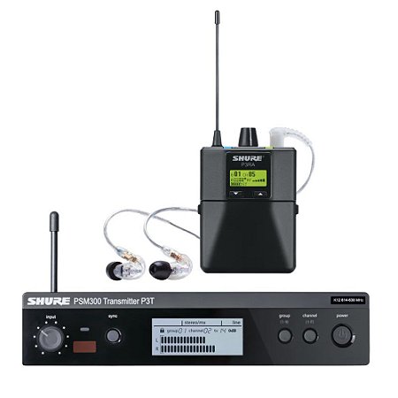 MONITOR IN EAR SHURE P3TRA215CL-G20