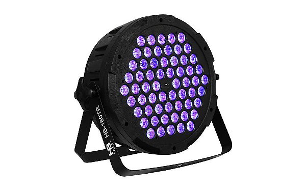 LED PAR SLIM HB LIGHT HB-180TR 3IN1 TRILED RGBW