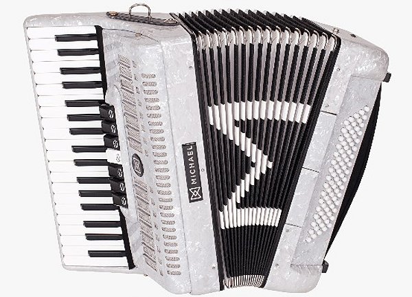ACORDEON 80 BAIXOS MICHAEL ACM8007N PWH