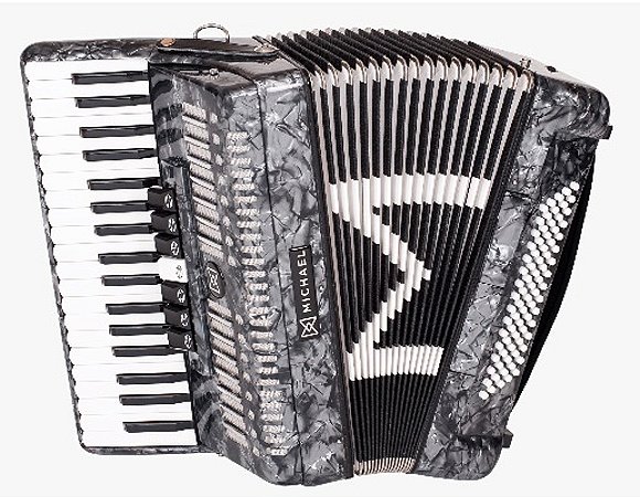 ACORDEON 80 BAIXOS MICHAEL ACM8007N PBK