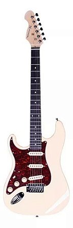GUITARRA CANHOTA STRATO MICHAEL GM217LH CR