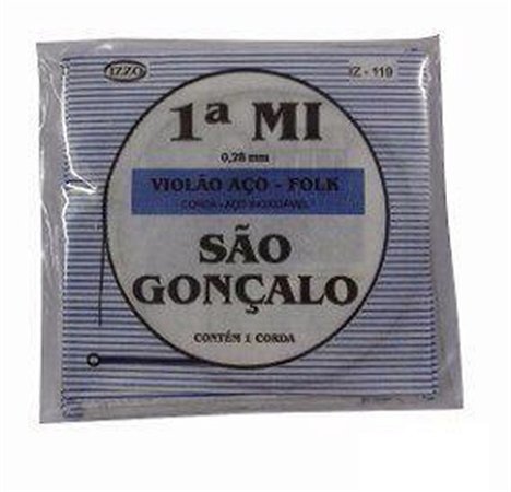 ENCORDOAMENTO AVULSO VIOLAO ACO SAO GONCALO 1A MI IZ-119