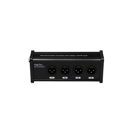 CONECTOR MK-XLR45-MXT RJ45 PARA 4 XLR MACHO DMX/AUDIO