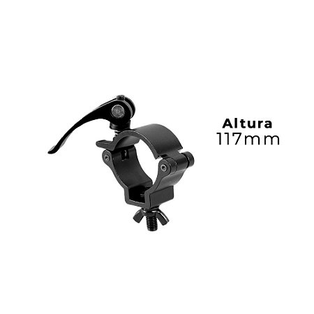 GANCHO ALGEMA MAK AUDIO AL50-LKB PRESSAO PRETO