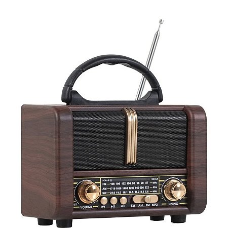 RADIO PORTATIL RETRO ALTOMEX BLUETOOTH AD-8105