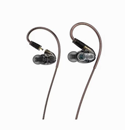 FONE IN EAR DYLAN 2 DRIVES DE-225 PRETO