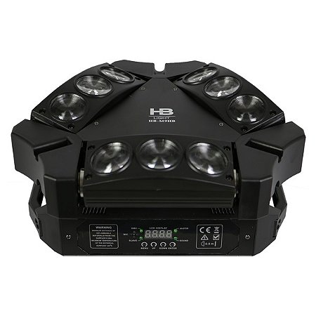 MINI HEAD BIRD 9X12W RGBW HB LIGHT HB-M9HB