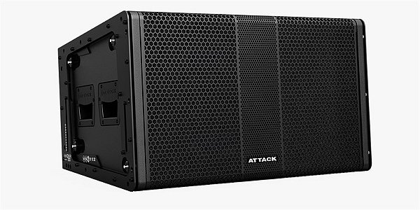 CAIXA LINE ARRAY ATIVA ATTACK VERSA RED VSL112/B