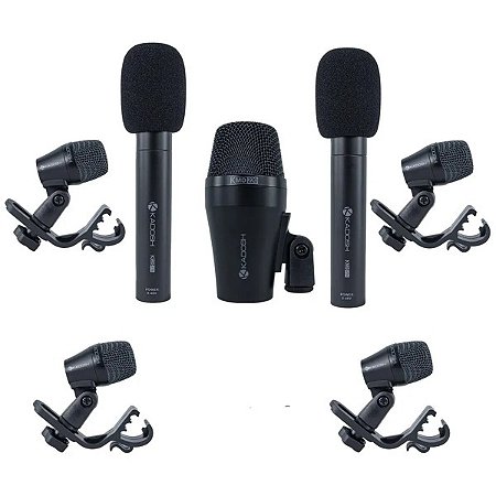 MICROFONE BATERIA KADOSH KMD 207 7 PECAS