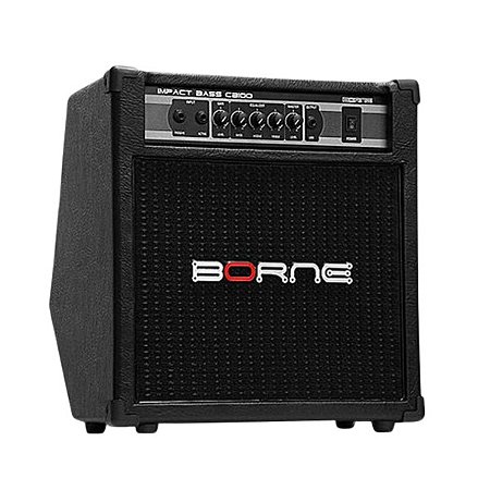 AMPLIFICADOR CONTRABAIXO BORNE IMPACT BASS CB100 PRETA