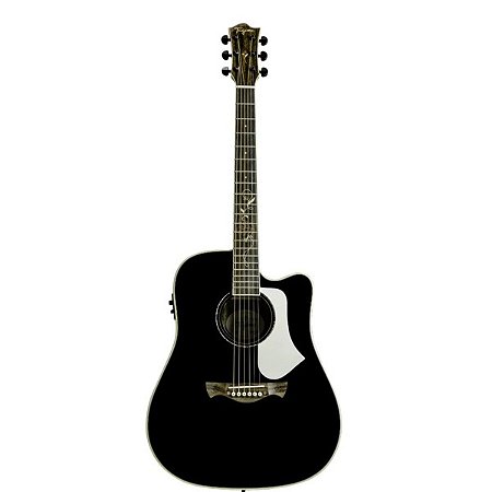 VIOLAO FOLK TAGIMA FLORENCE FS-200EQ BK C/BAG