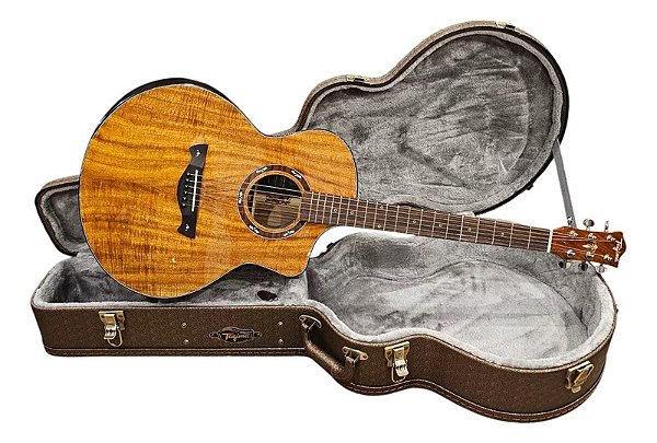 VIOLAO JUMBO TAGIMA CF-5000 NT KOA C/CASE