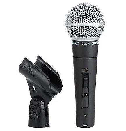 MICROFONE DE MAO SHURE SM58S