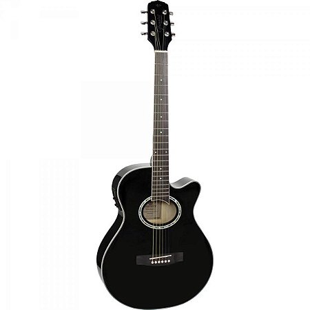 VIOLAO ACO ELETROACUSTICO GSF-1D CEQ BK