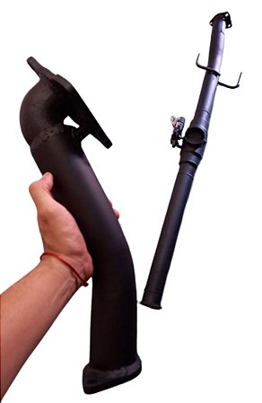 KIT Downpipe com pente Triton 3.2 + DIFUSOR PLUG IN PLAY