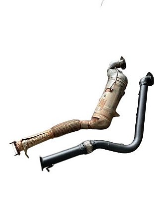 Downpipe com pente Ranger 2.2 e 3.2 2017+