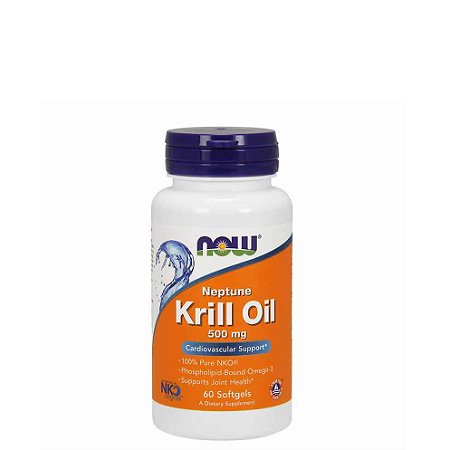 KRILL OIL 500MG - 60 CAPSULAS  - NOW FOODS   Day Offer
