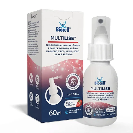 Multilise® - Suplemento Alimentar Líquido Spray Sublingual 60 ml