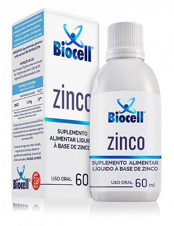 ZINCO - SUPLEMENTO ALIMENTAR LÍQUIDO