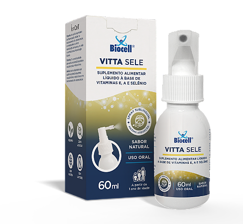 Vitta Sele - Suplemento Líquido Spray Sublingual 60 ml