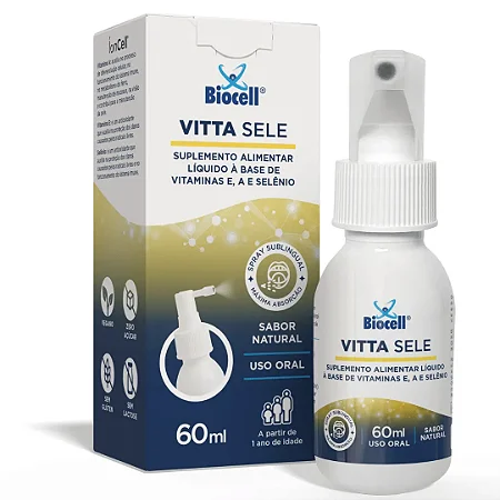 Vitta Sele - Suplemento Líquido Spray Sublingual 60 ml