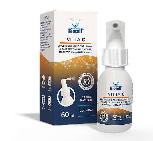 Vitta C - Suplemento Alimentar Líquido Spray Sublingual 60 ml