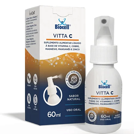 Vitta C - Suplemento Alimentar Líquido Spray 60 ml