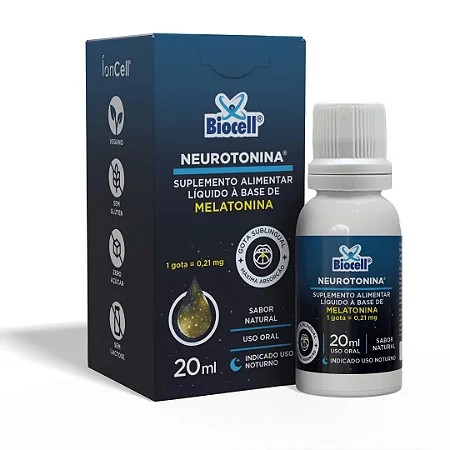 Neurotonina® - Suplemento Alimentar Líquido Sublingual 20 ml