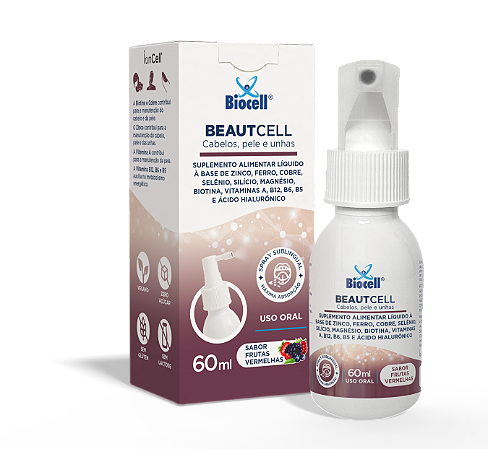 Beautcell - Suplemento Alimentar Líquido Spray Sublingual 60 ml