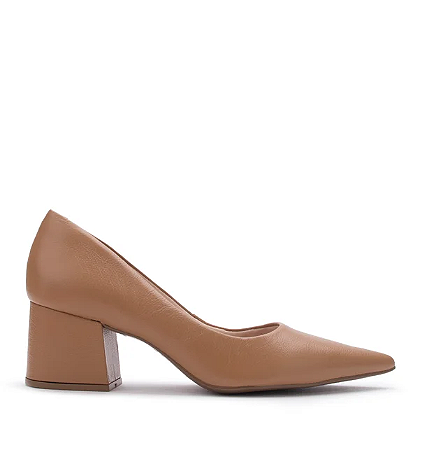 SCARPIN LIA LINE WHISKY SALTO BLOCO MEDIO