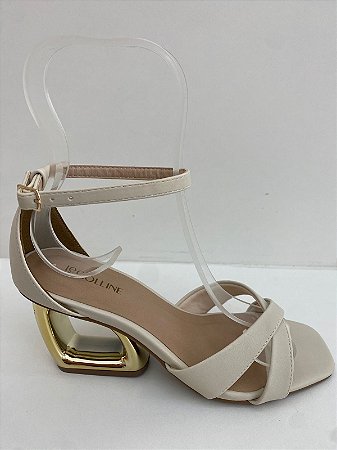 SANDÁLIA LECOLLINE OFF WHITE MARI