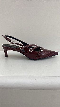 SLINGBACK LECOLLINE MARSALA BEATRIZ VERNIZ