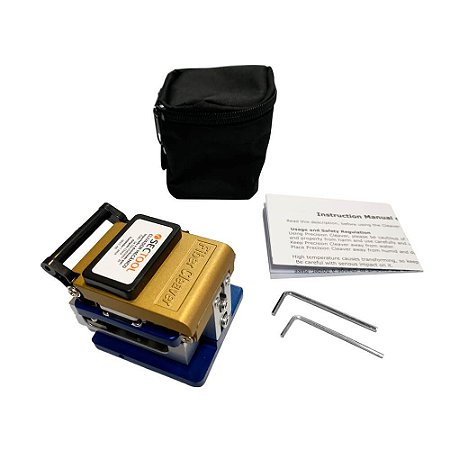 Clivador Mecânico para Fibra Óptica NKLT-48 Lâmina circular com 23 posições