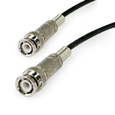 Cabo Coaxial (0,4/2,5 75 Ohms) BNC-Macho X BNC-Macho Com 2 Metros